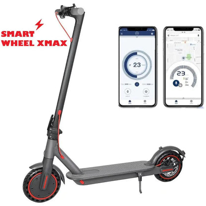 Електрическа тротинетка (скутер) SMARTWHEEL XMAX - Оригинал 350W, LCD дисплей, App