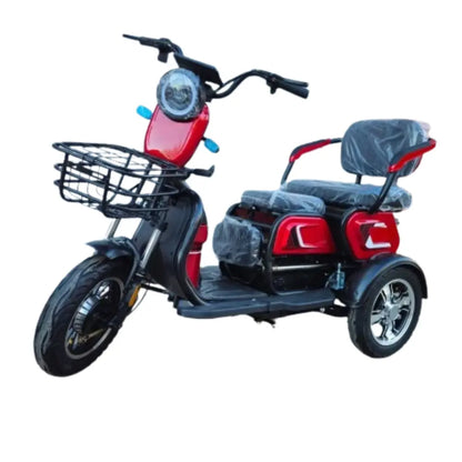 th-140-elektricheska-trikolka-48v-800w-chervena-nova-zashtitni-folii-trikolesen-skuter-bagajnik-koshnica-mobilnost-bulgaria-prodajba