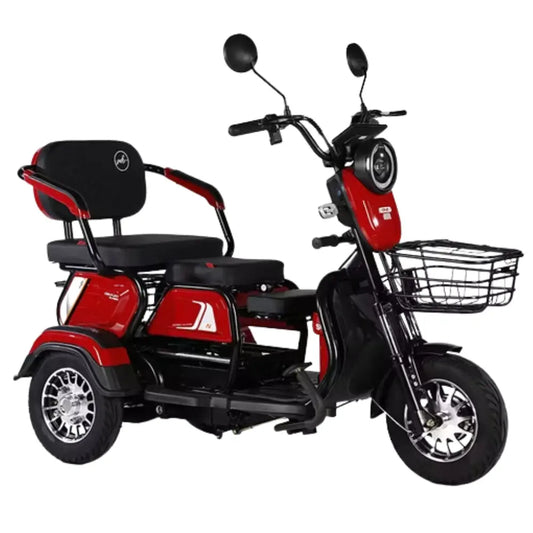 th-140-elektricheska-trikolka-chervena-cherna-trikolesen-skuter-mobility-scooter-48v-batteria-vuzrastni-hora-invalidi-bulgaria
