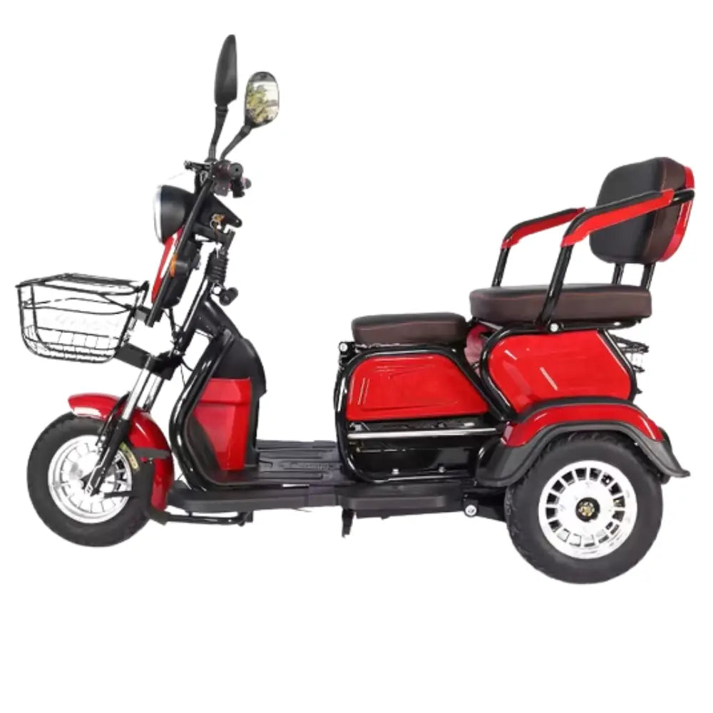 th-140-elektricheska-trikolka-chervena-cherna-trikolka-za-invalidi-komfortna-sedeshka-stabilnost-mobility-scooter-800w-motor-sofia-dostavka